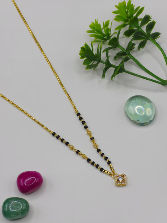 Diamond Matrix 18k Gold-Plated