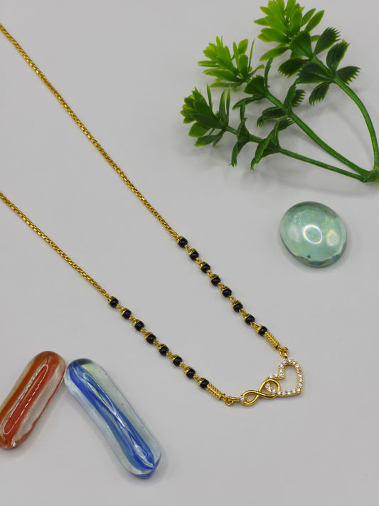 Eternal Love 18k gold plated mangalsutra